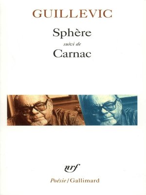 cover image of Sphère / Carnac